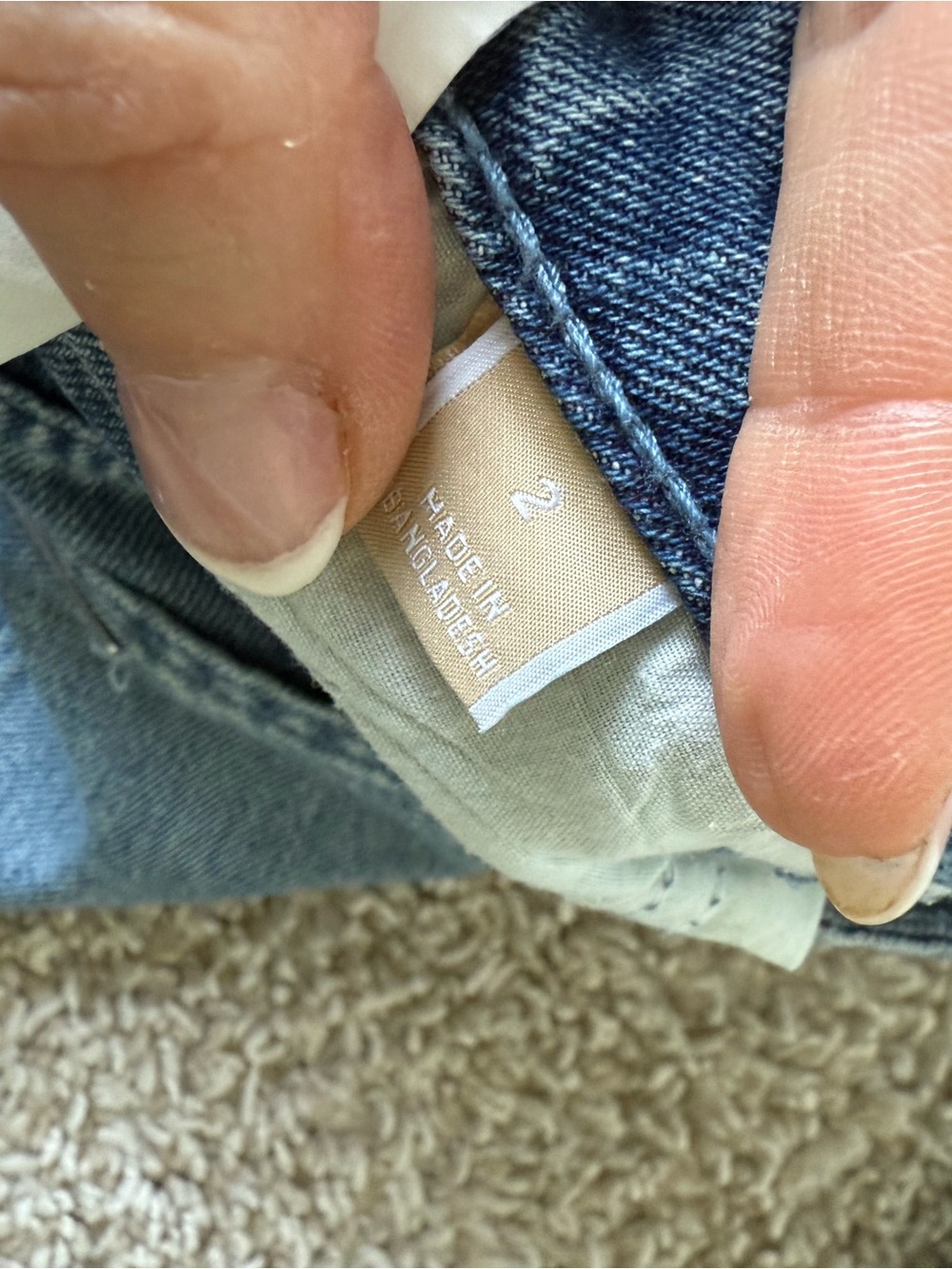 Michael Kors Wide Leg Light Blue Denim Jeans with Side Stud Detail - Picture 5 of 8